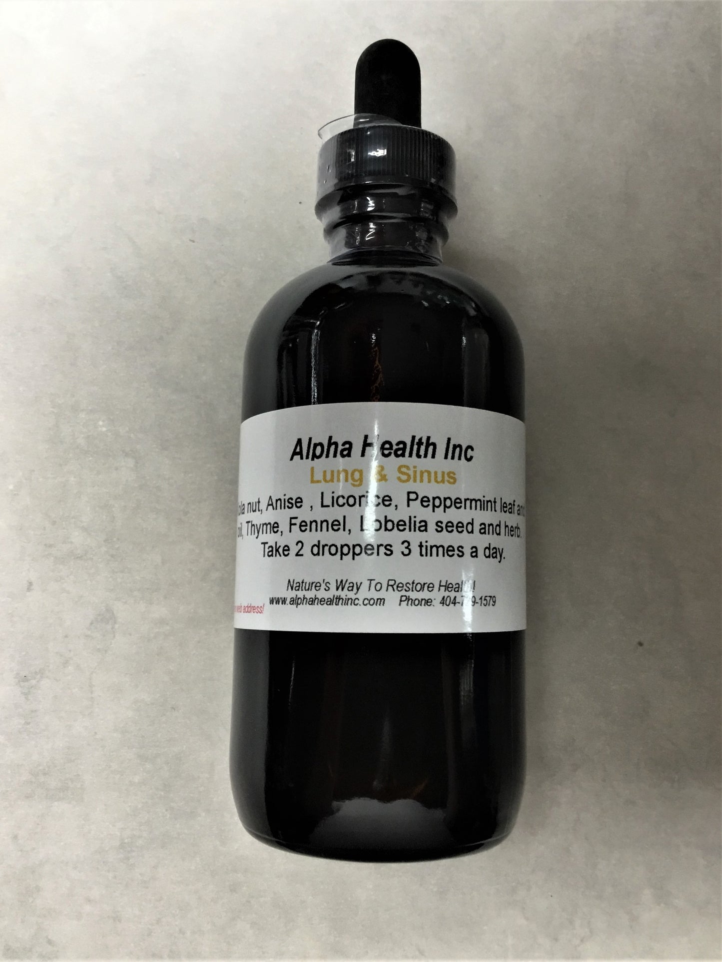 Lung & Sinus 4 oz