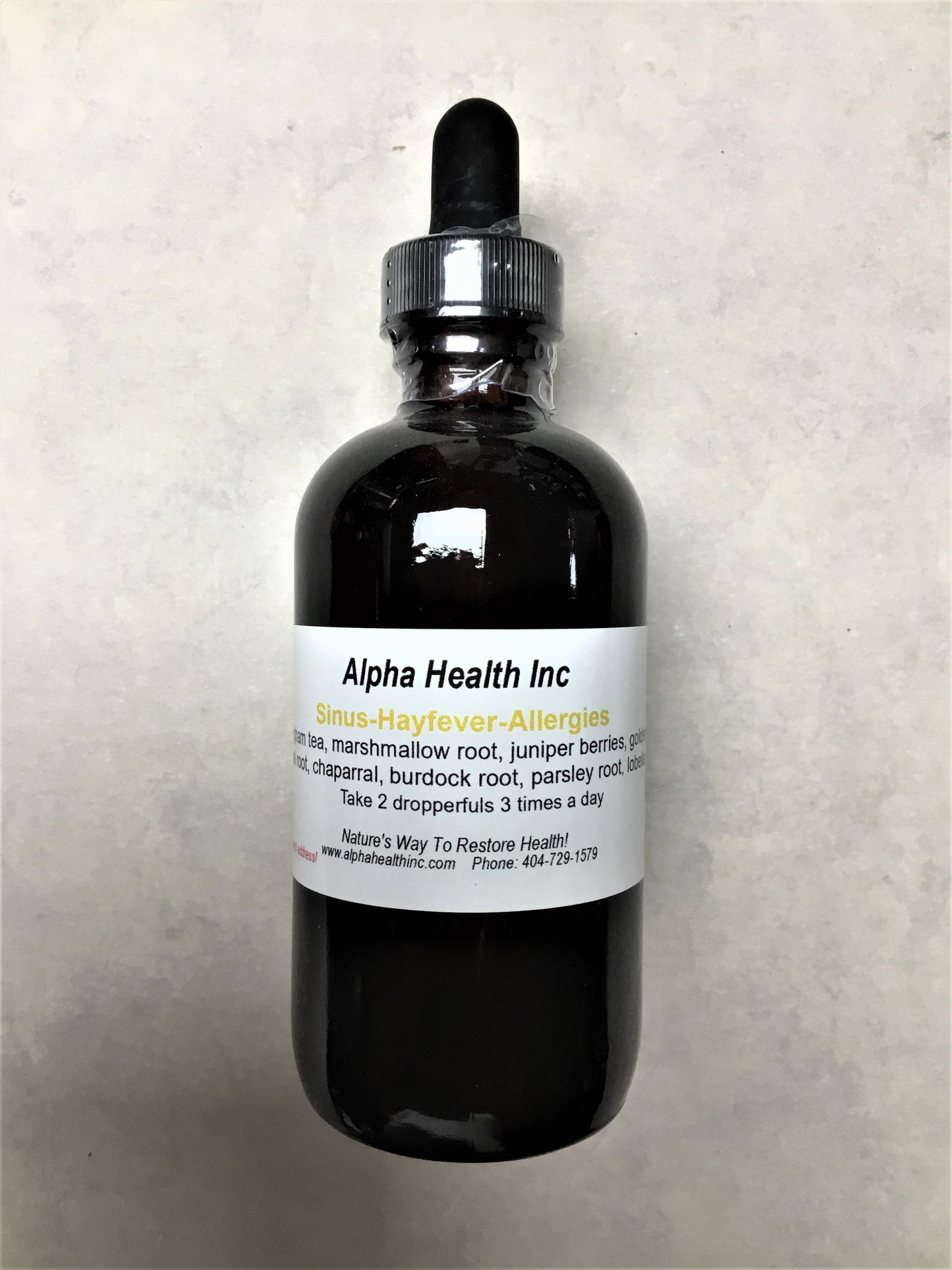 Sinus Hayfever Allergies 4 oz