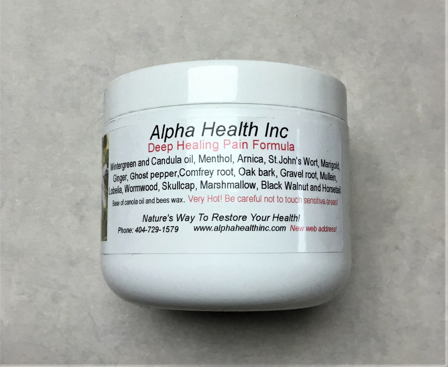 Deep Healing Pain Formula 4 oz