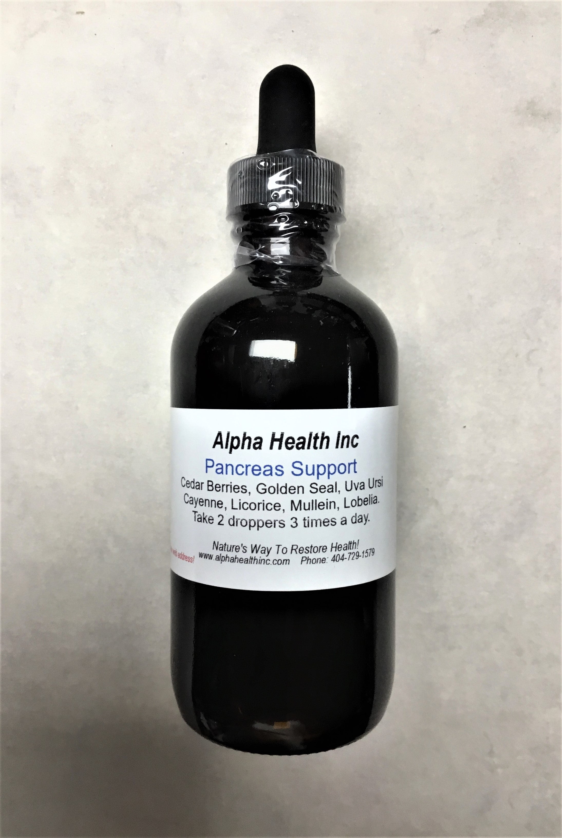 Pancreas Formula 4 oz – Alpha Health Inc
